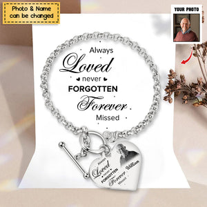 I Will Always Be With You - Memorial Personalized Bracelet