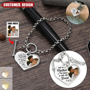 Custom Photo - Couple Personalized Bracelet