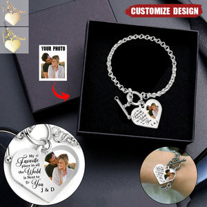 Custom Photo - Couple Personalized Bracelet