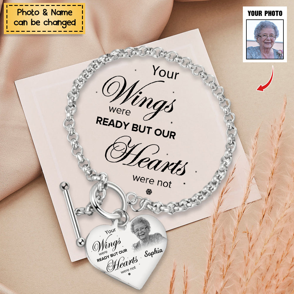 I Will Always Be With You - Memorial Personalized Bracelet