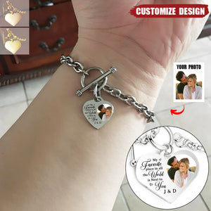 Custom Photo - Couple Personalized Bracelet